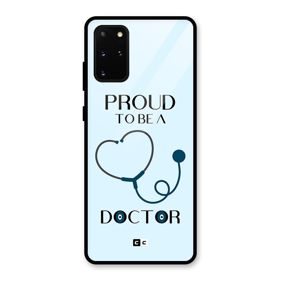 Proud 2B Doctor Glass Back Case for Galaxy S20 Plus