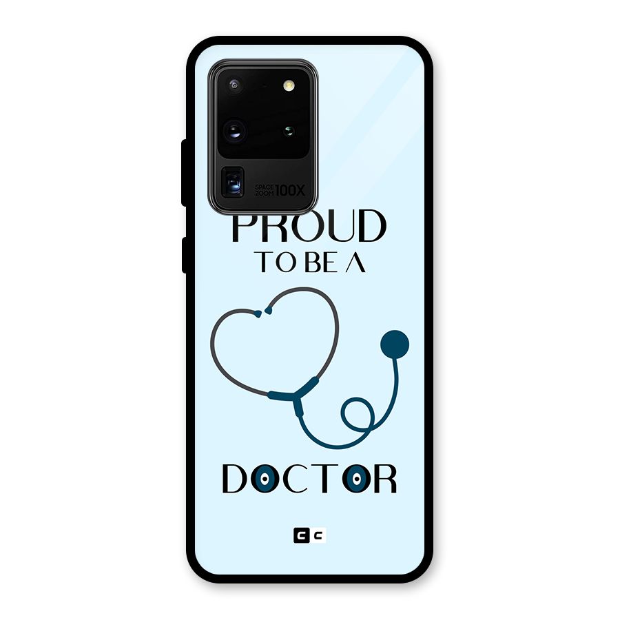 Proud 2B Doctor Glass Back Case for Galaxy S20 Ultra