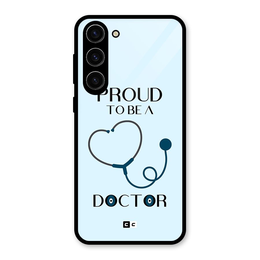Proud 2B Doctor Glass Back Case for Galaxy S23 Plus
