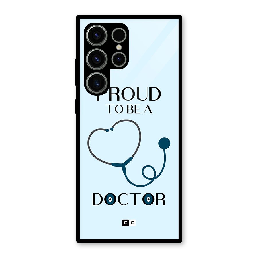 Proud 2B Doctor Glass Back Case for Galaxy S23 Ultra