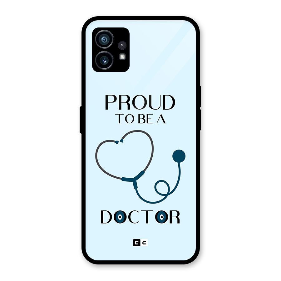 Proud 2B Doctor Glass Back Case for Nothing Phone 1