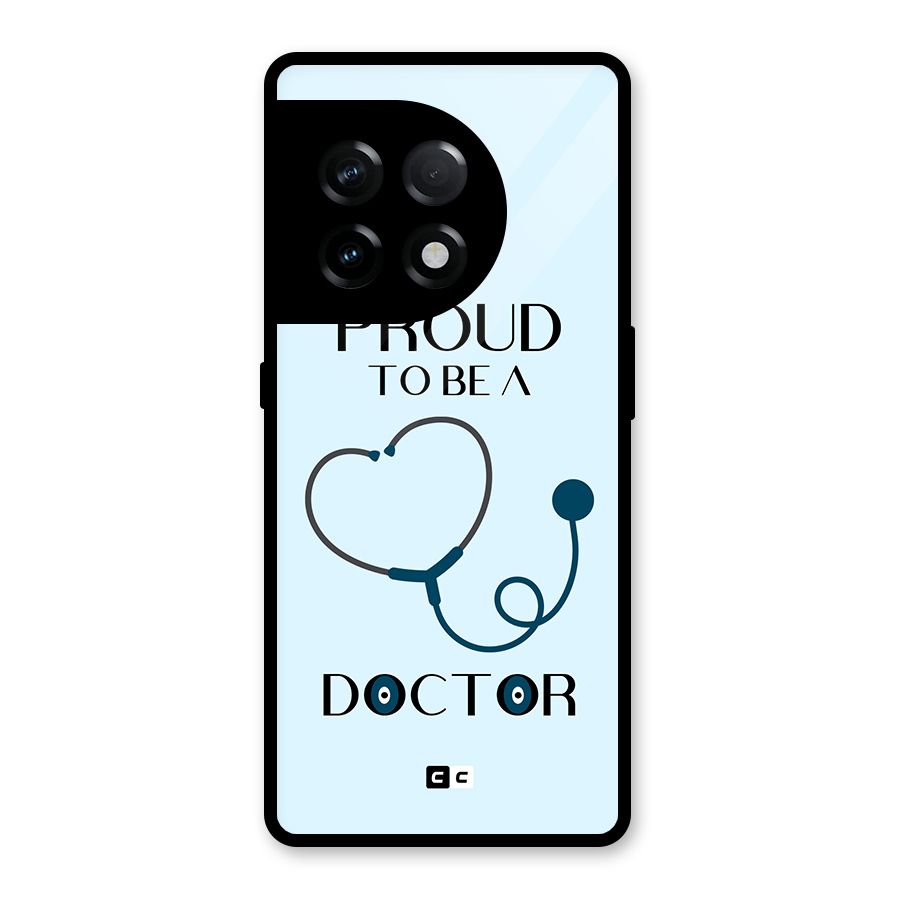 Proud 2B Doctor Glass Back Case for OnePlus 11R
