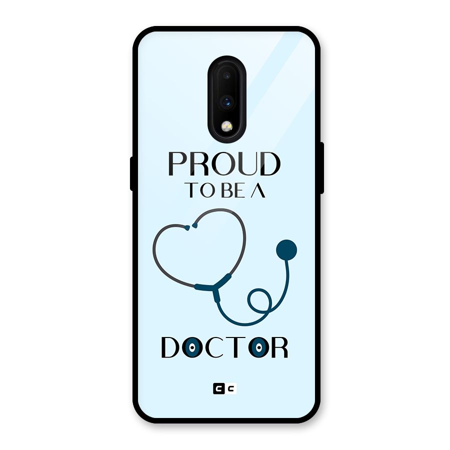 Proud 2B Doctor Glass Back Case for OnePlus 7