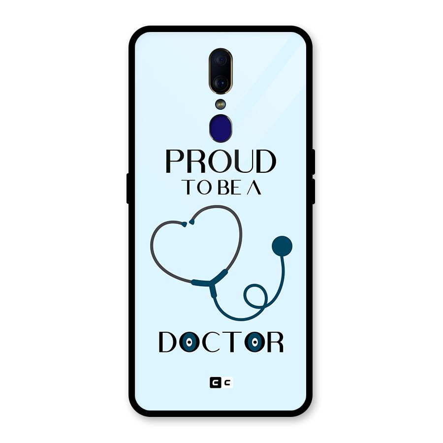 Proud 2B Doctor Glass Back Case for Oppo F11