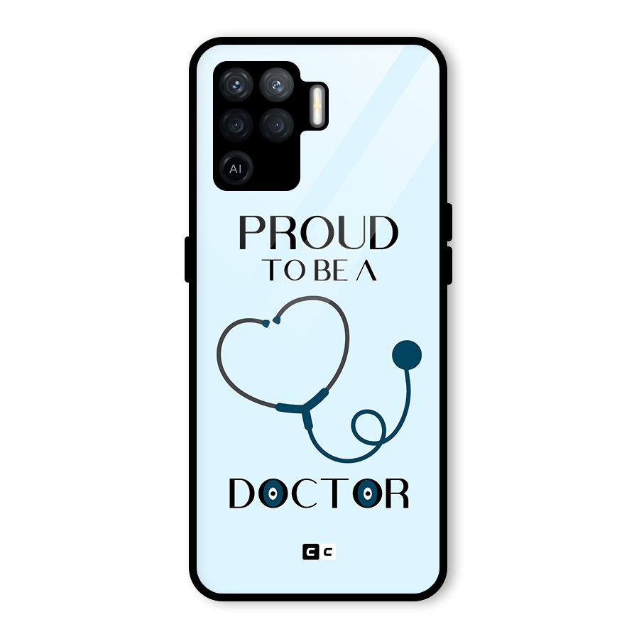 Proud 2B Doctor Glass Back Case for Oppo F19 Pro