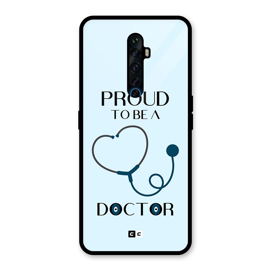 Proud 2B Doctor Glass Back Case for Oppo Reno2 F