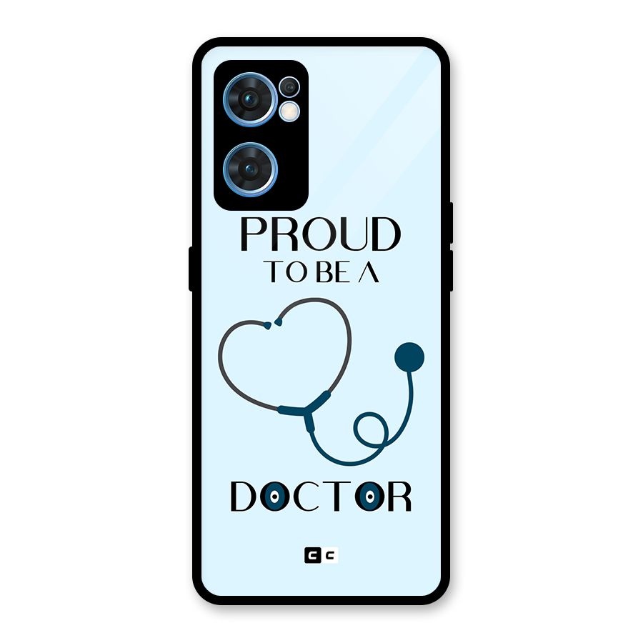 Proud 2B Doctor Glass Back Case for Oppo Reno7 5G