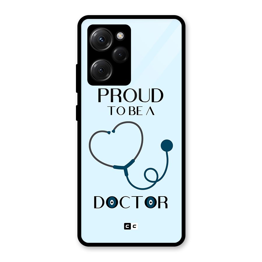Proud 2B Doctor Glass Back Case for Poco X5 Pro