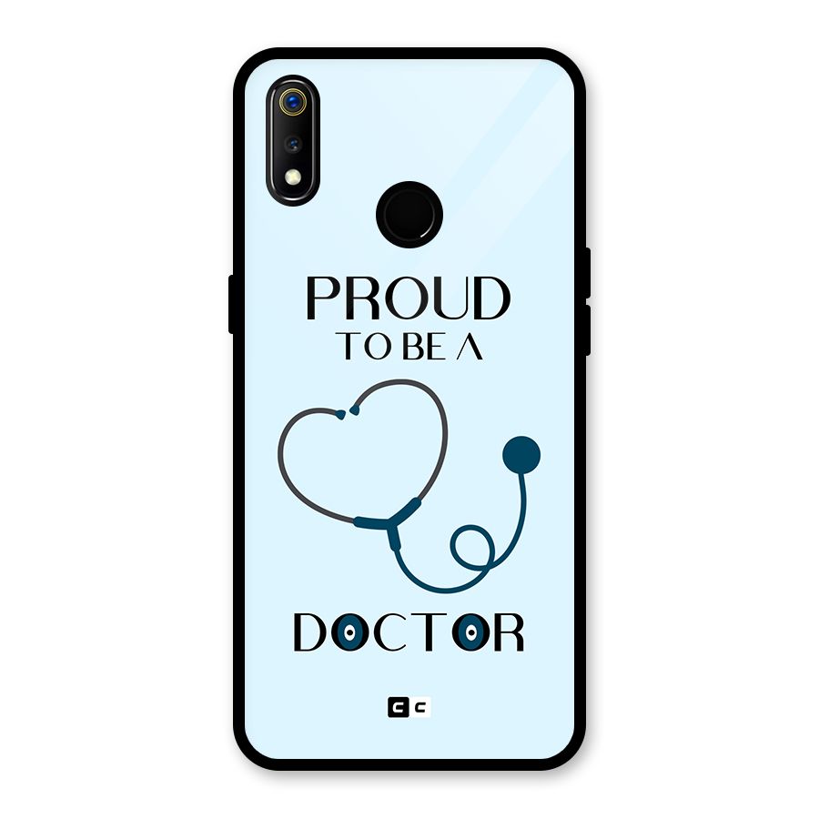 Proud 2B Doctor Glass Back Case for Realme 3i