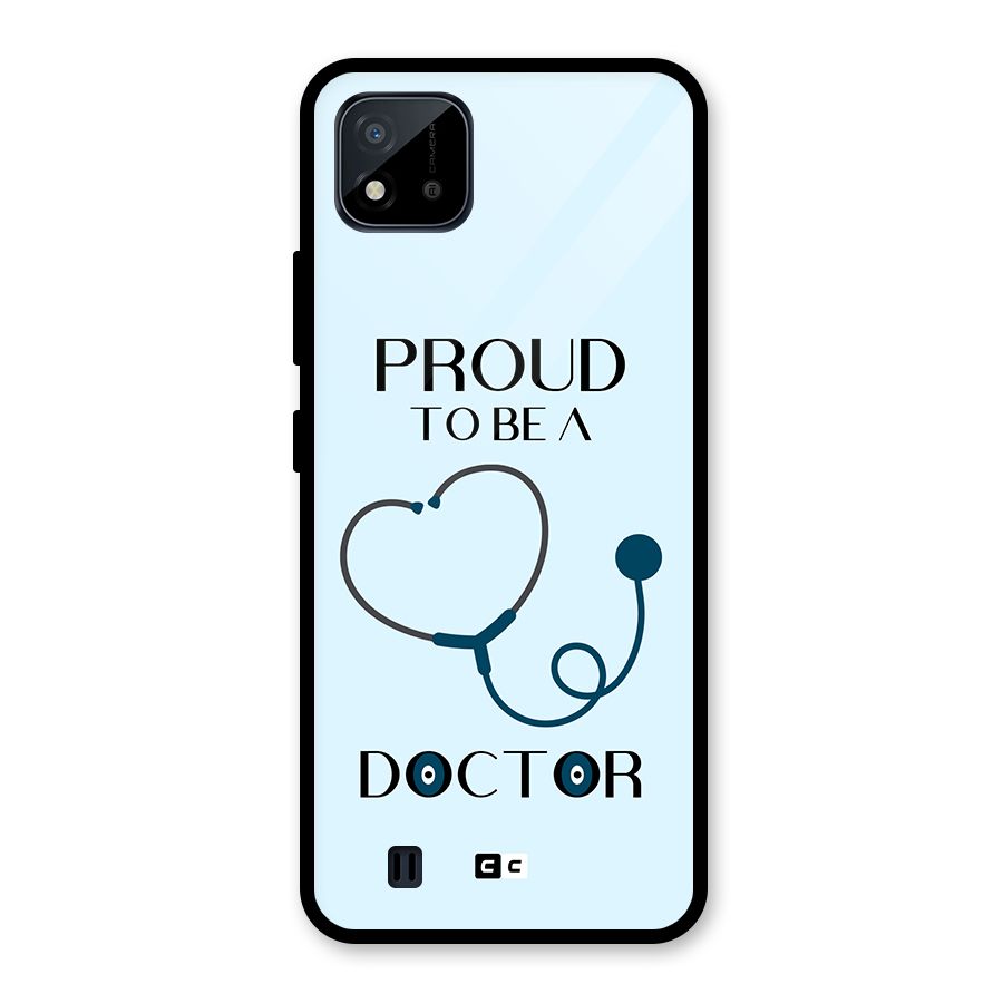 Proud 2B Doctor Glass Back Case for Realme C11 2021