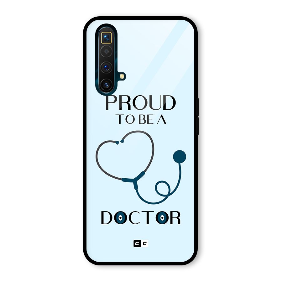 Proud 2B Doctor Glass Back Case for Realme X3 SuperZoom