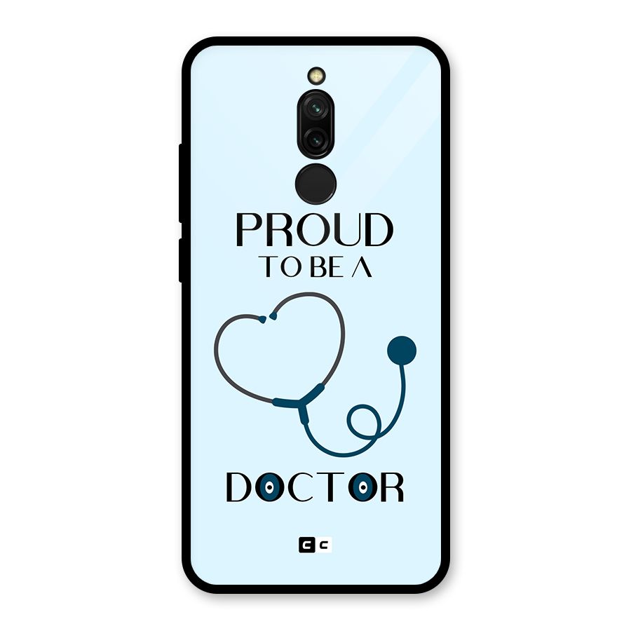 Proud 2B Doctor Glass Back Case for Redmi 8