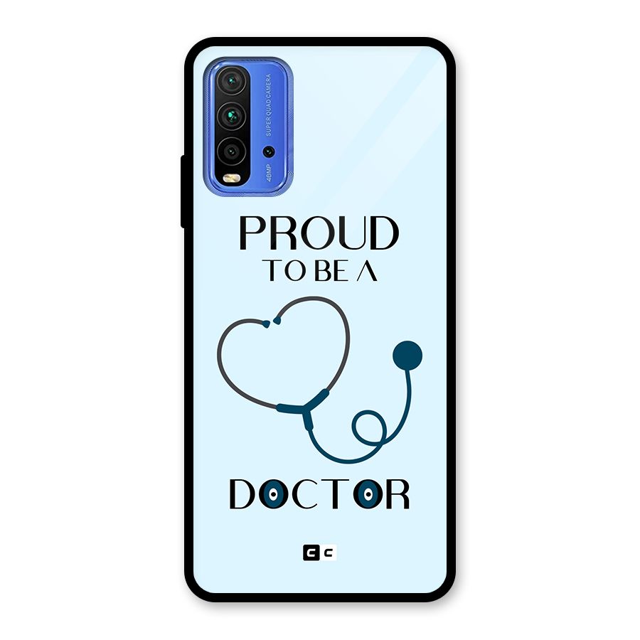 Proud 2B Doctor Glass Back Case for Redmi 9 Power