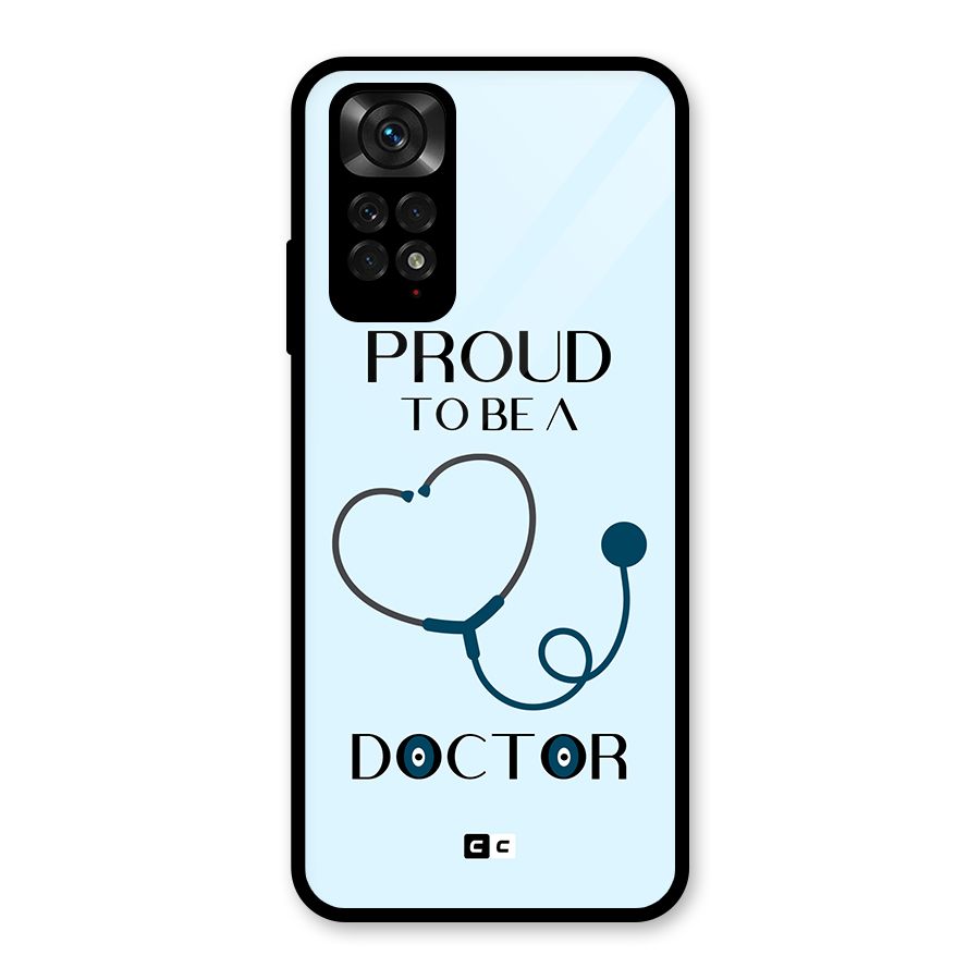 Proud 2B Doctor Glass Back Case for Redmi Note 11S