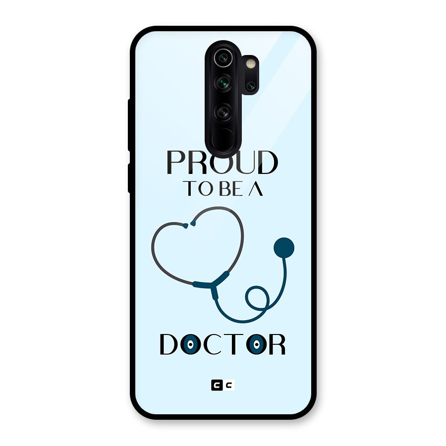 Proud 2B Doctor Glass Back Case for Redmi Note 8 Pro