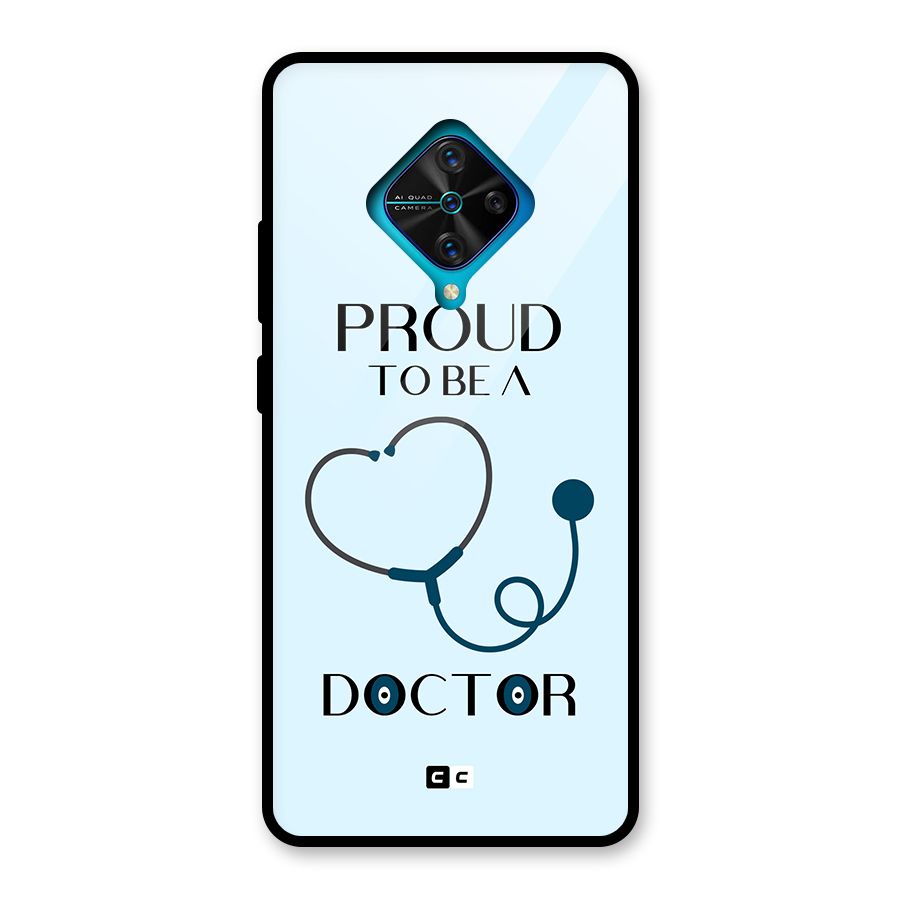 Proud 2B Doctor Glass Back Case for Vivo S1 Pro