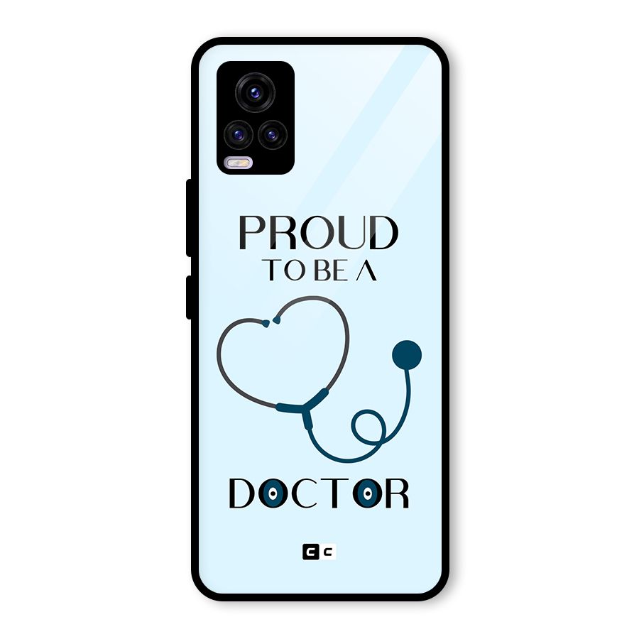 Proud 2B Doctor Glass Back Case for Vivo V20 2021