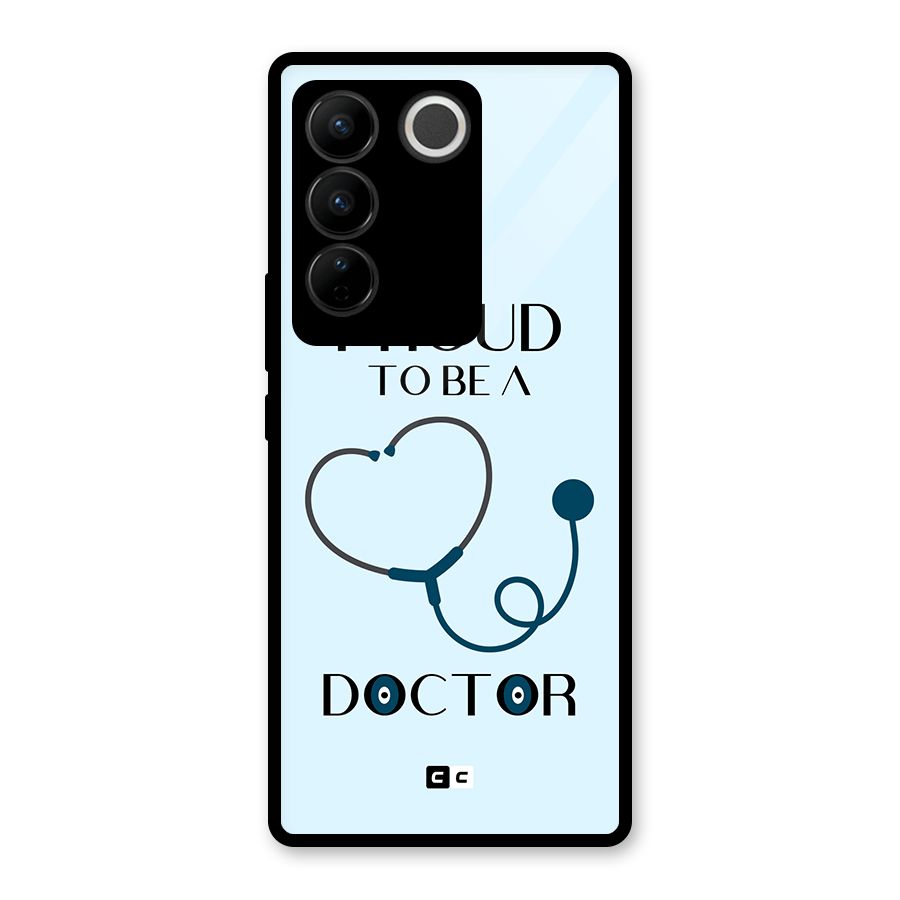 Proud 2B Doctor Glass Back Case for Vivo V27 Pro