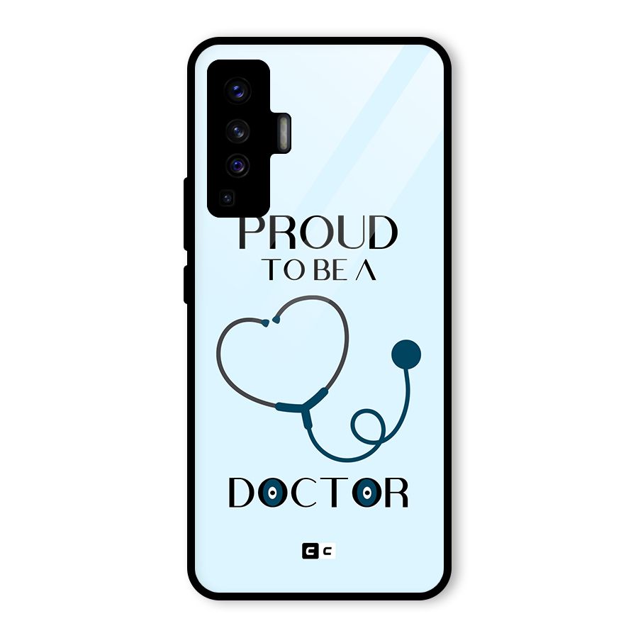 Proud 2B Doctor Glass Back Case for Vivo X50