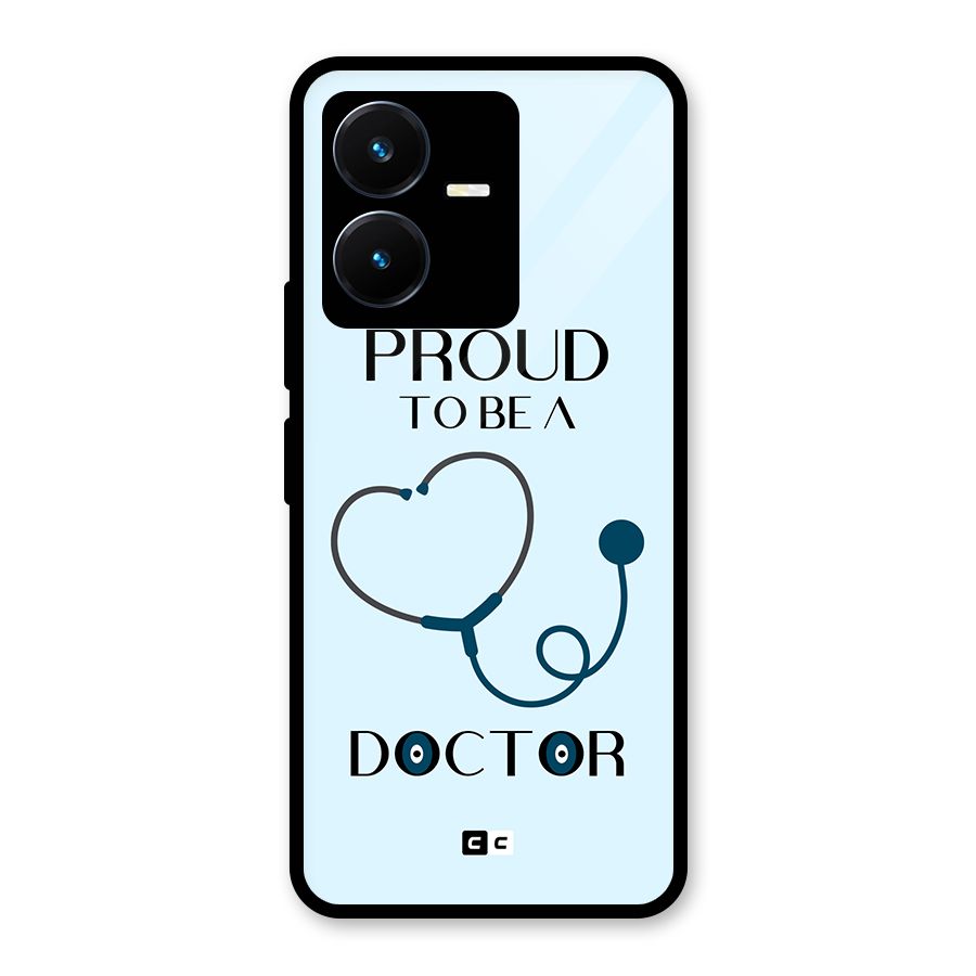 Proud 2B Doctor Glass Back Case for Vivo Y22