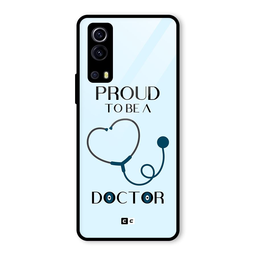 Proud 2B Doctor Glass Back Case for Vivo iQOO Z3