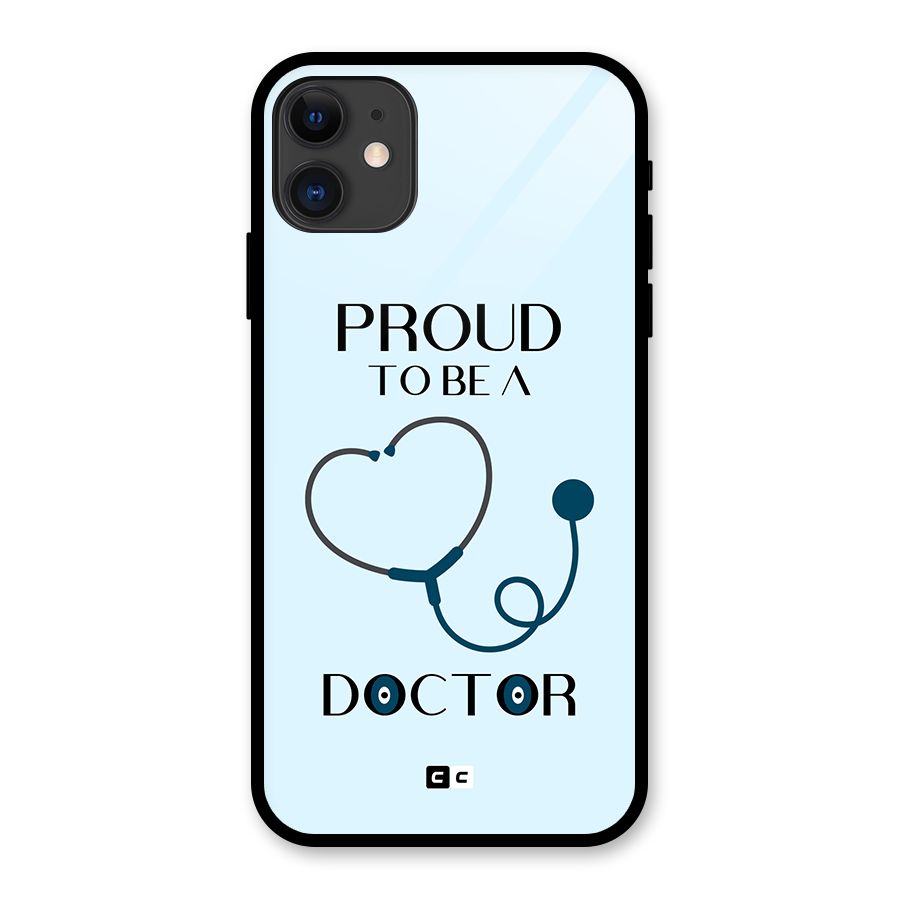 Proud 2B Doctor Glass Back Case for iPhone 11
