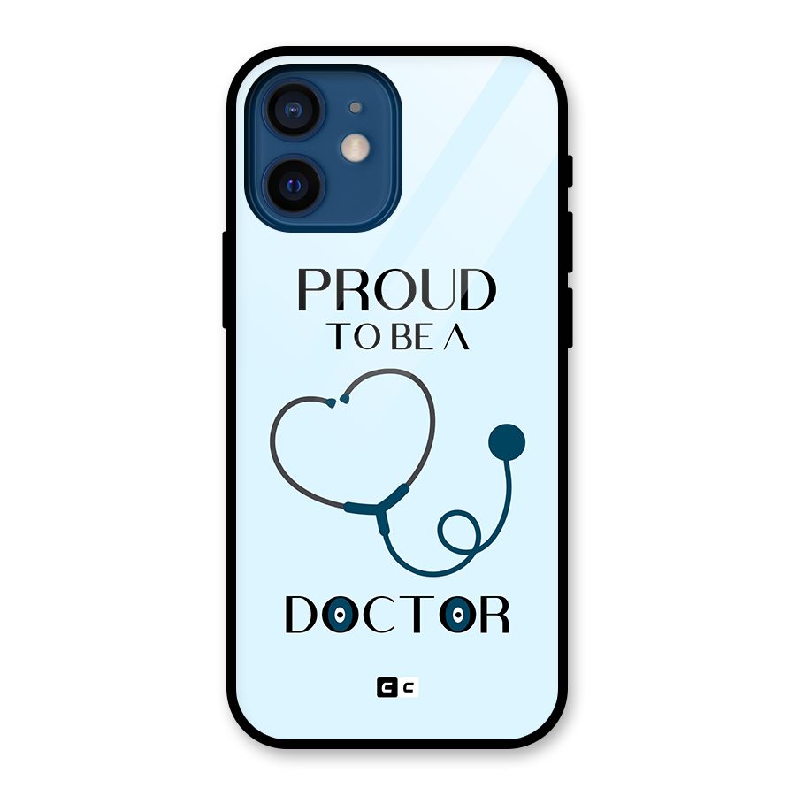 Proud 2B Doctor Glass Back Case for iPhone 12 Mini