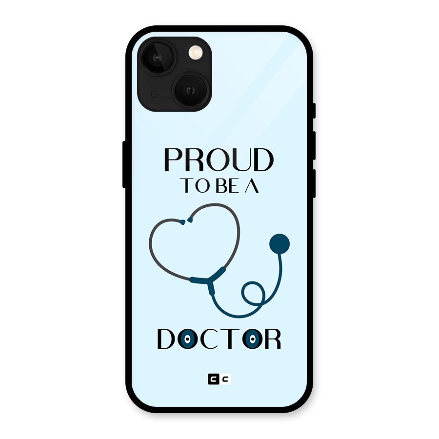 Proud 2B Doctor Glass Back Case for iPhone 13