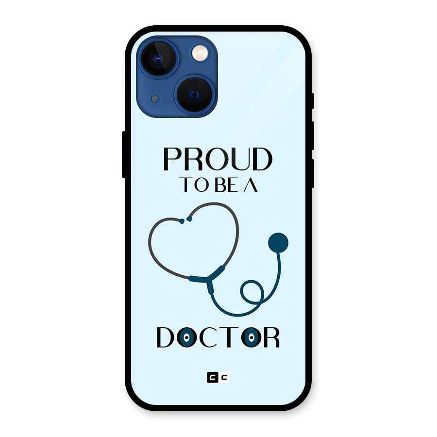 Proud 2B Doctor Glass Back Case for iPhone 13 Mini