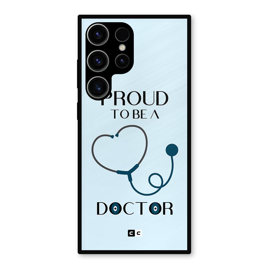 Proud 2B Doctor Metal Back Case for Galaxy S23 Ultra