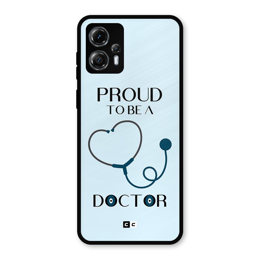 Proud 2B Doctor Metal Back Case for Moto G13