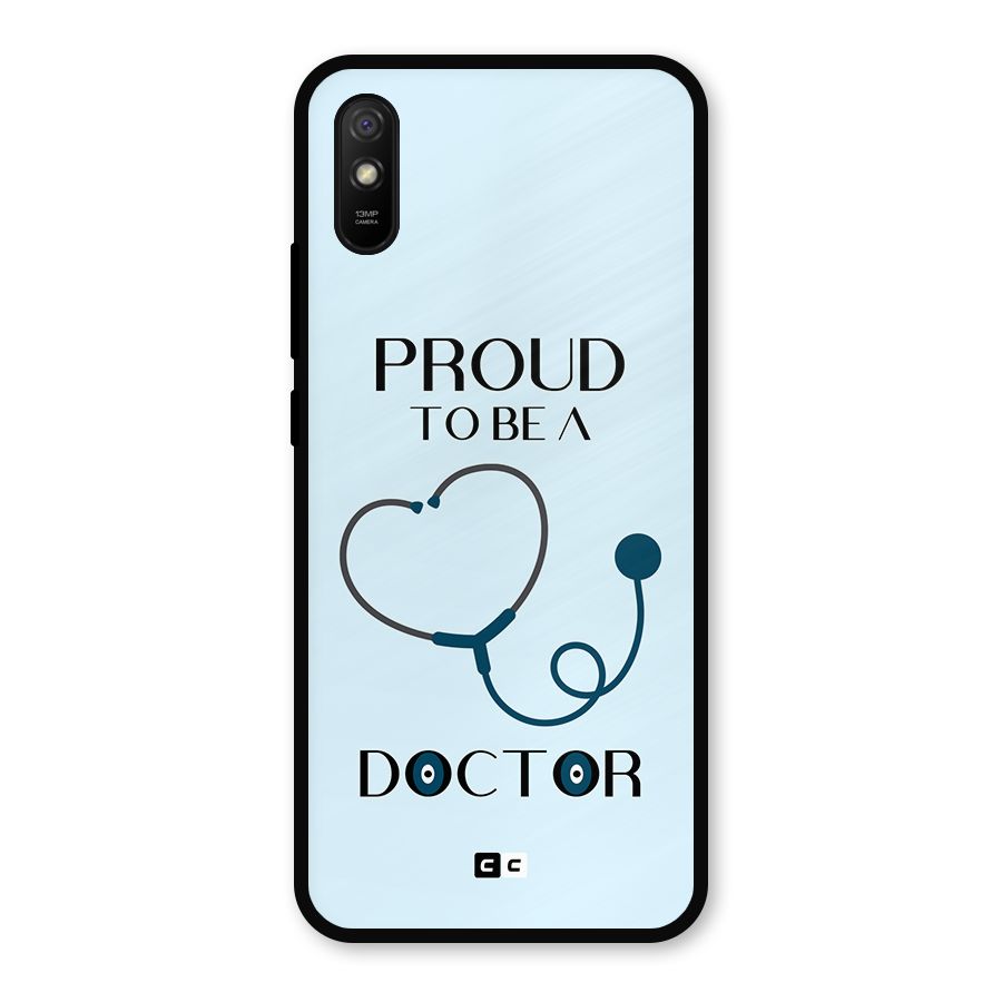 Proud 2B Doctor Metal Back Case for Redmi 9a