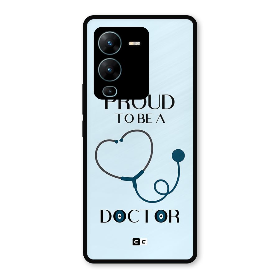 Proud 2B Doctor Metal Back Case for Vivo V25 Pro
