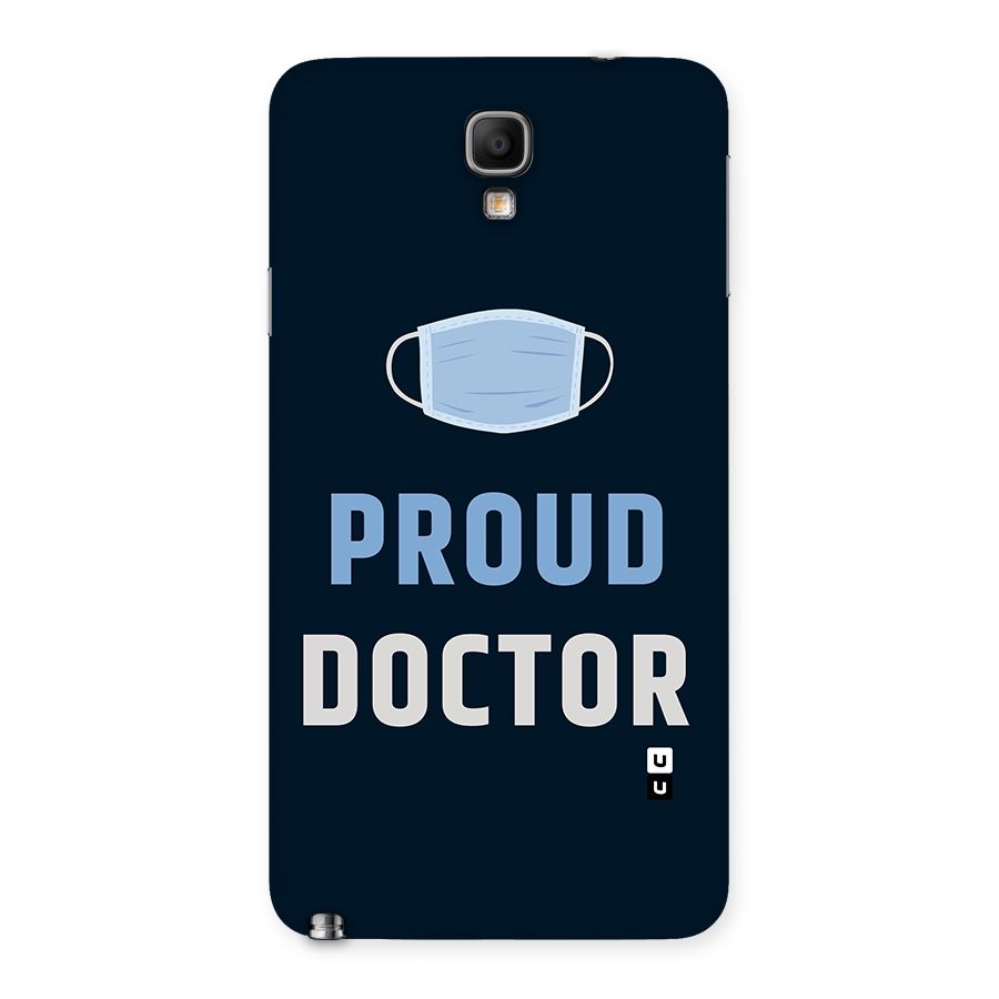 Proud Doctor Back Case for Galaxy Note 3 Neo