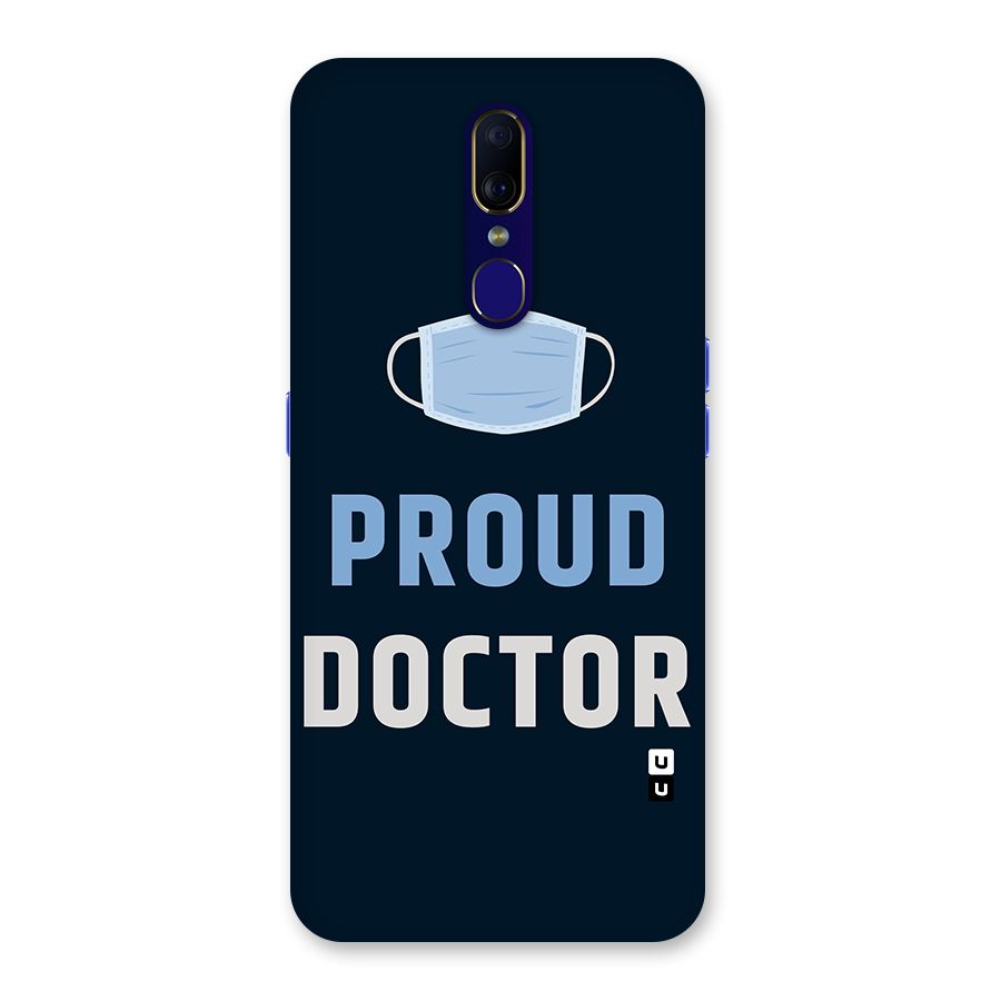 Proud Doctor Back Case for Oppo F11