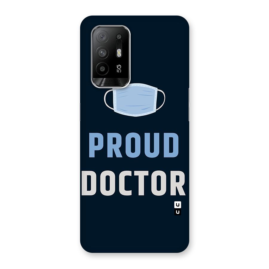 Proud Doctor Glass Back Case for Oppo F19 Pro Plus 5G