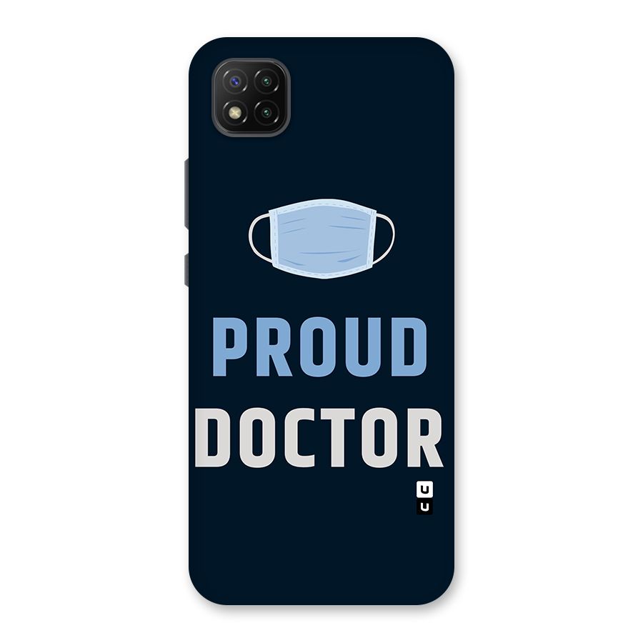 Proud Doctor Back Case for Poco C3