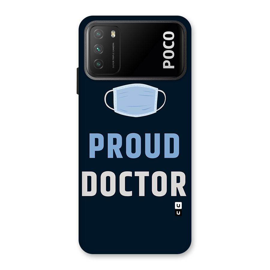 Proud Doctor Back Case for Poco M3