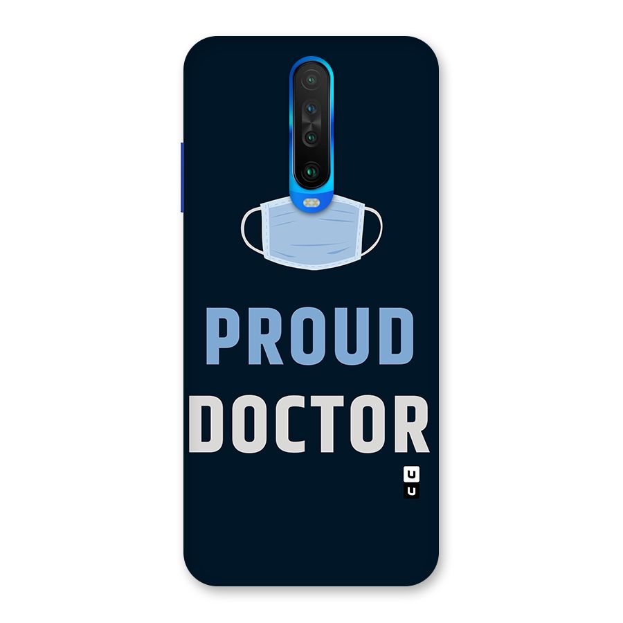 Proud Doctor Back Case for Poco X2
