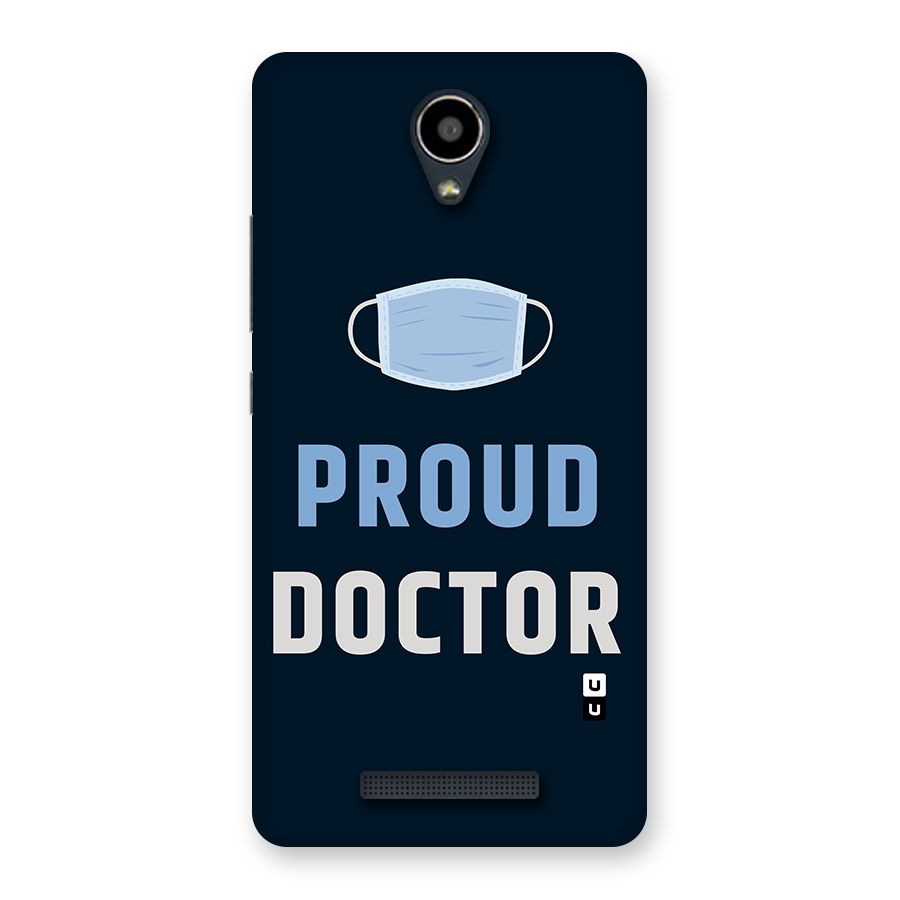 Proud Doctor Back Case for Redmi Note 2