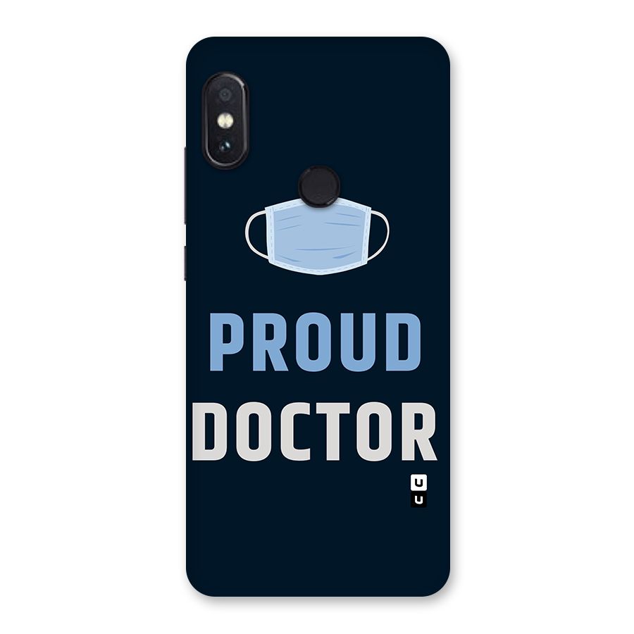 Proud Doctor Glass Back Case for Redmi Note 5 Pro