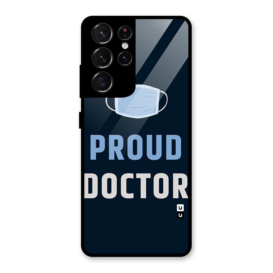 Proud Doctor Glass Back Case for Galaxy S21 Ultra 5G