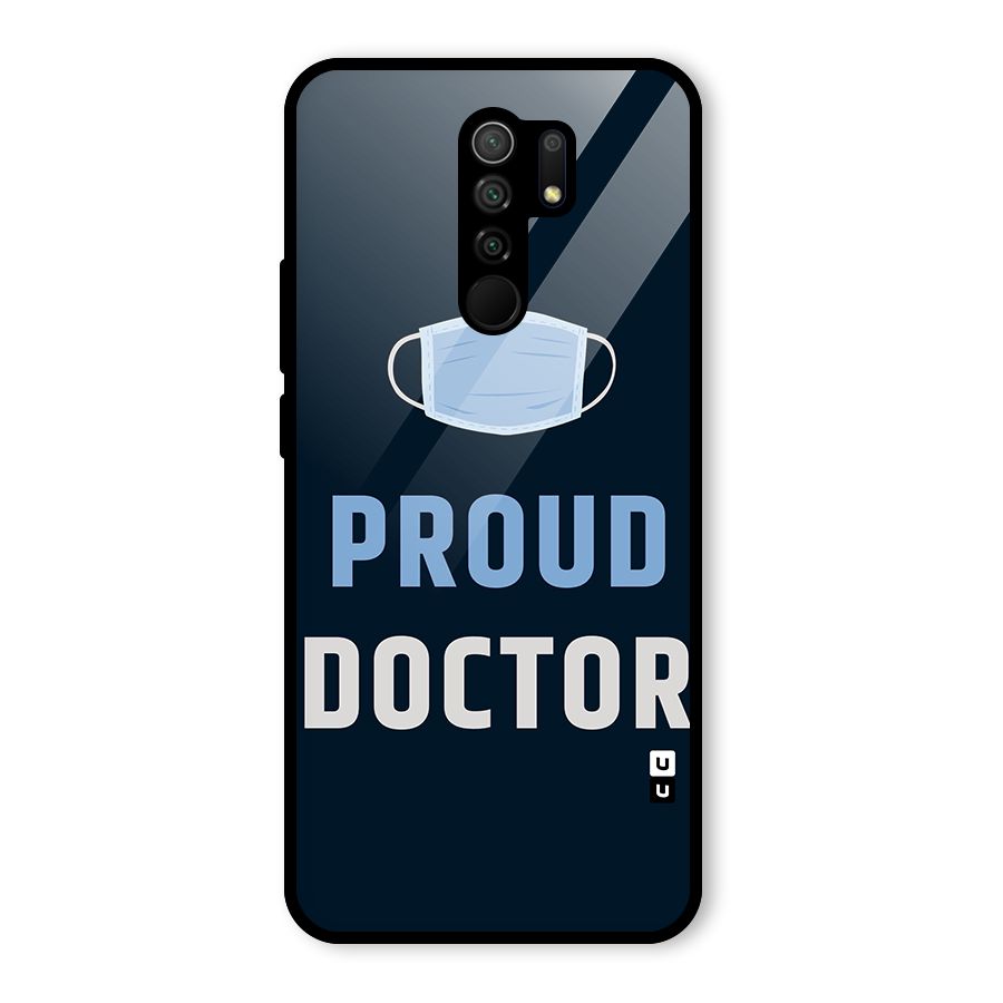 Proud Doctor Glass Back Case for Poco M2