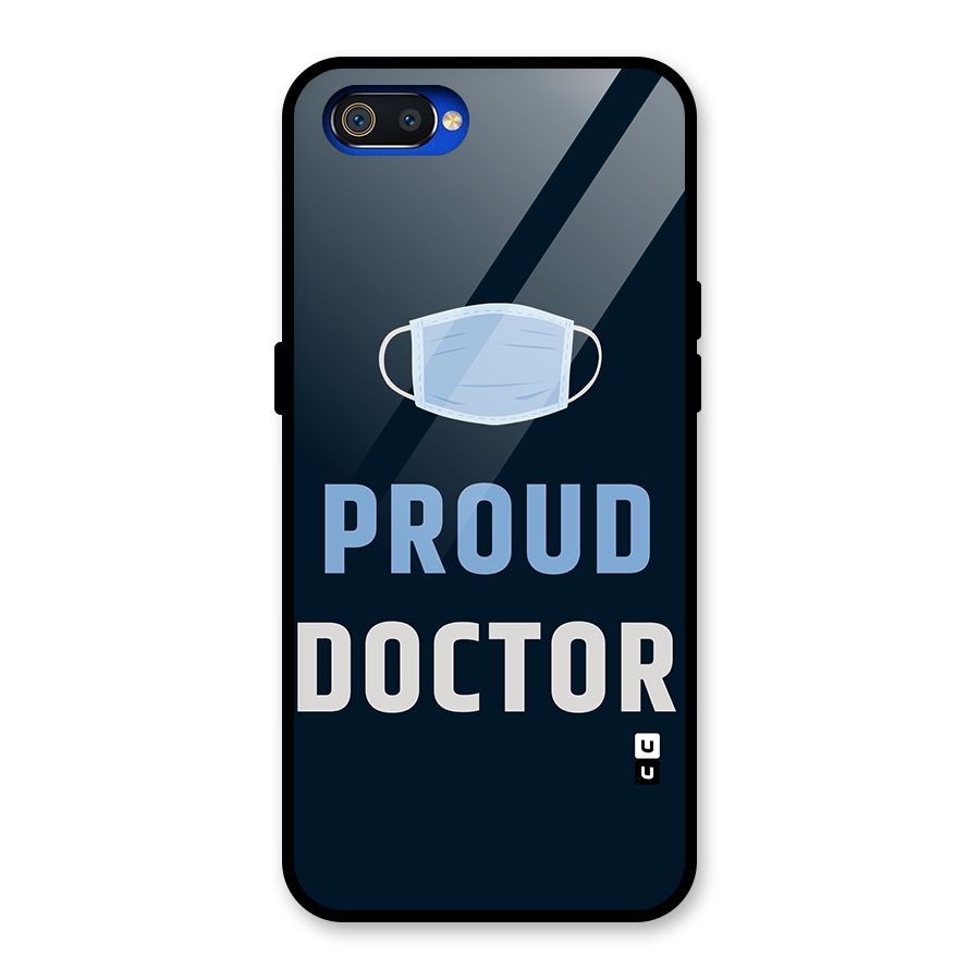 Proud Doctor Glass Back Case for Realme C2
