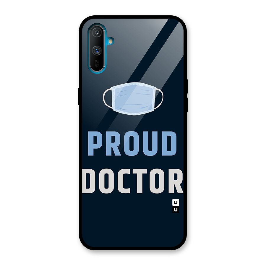 Proud Doctor Glass Back Case for Realme C3