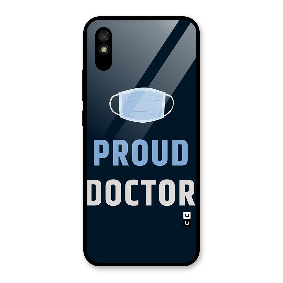 Proud Doctor Glass Back Case for Redmi 9i