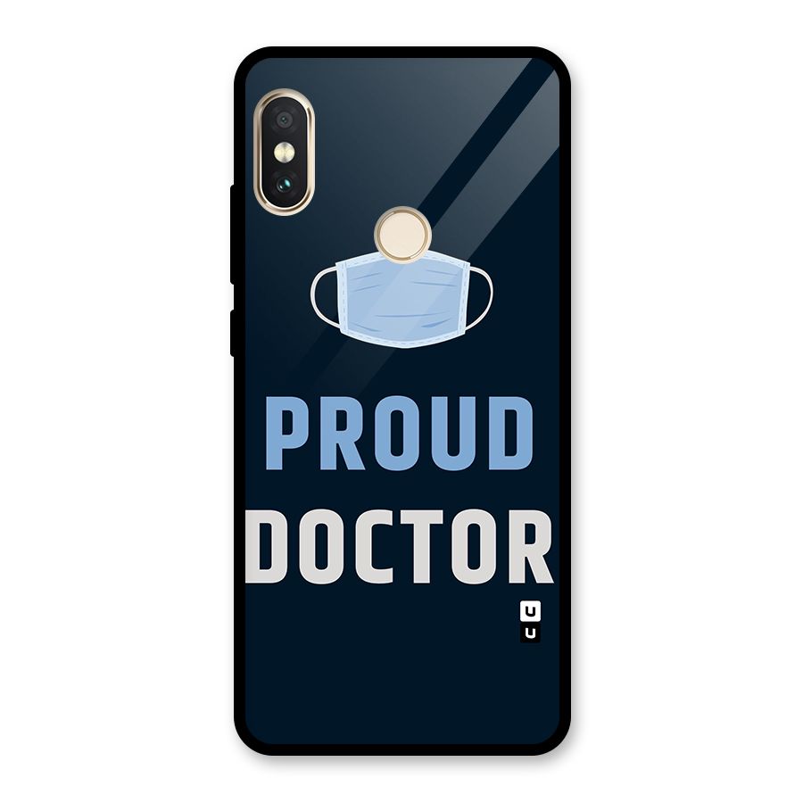 Proud Doctor Glass Back Case for Redmi Note 5 Pro