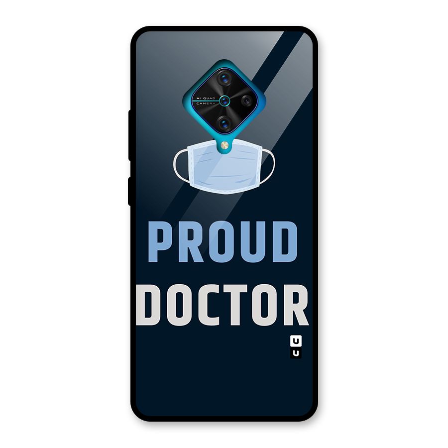 Proud Doctor Glass Back Case for Vivo S1 Pro