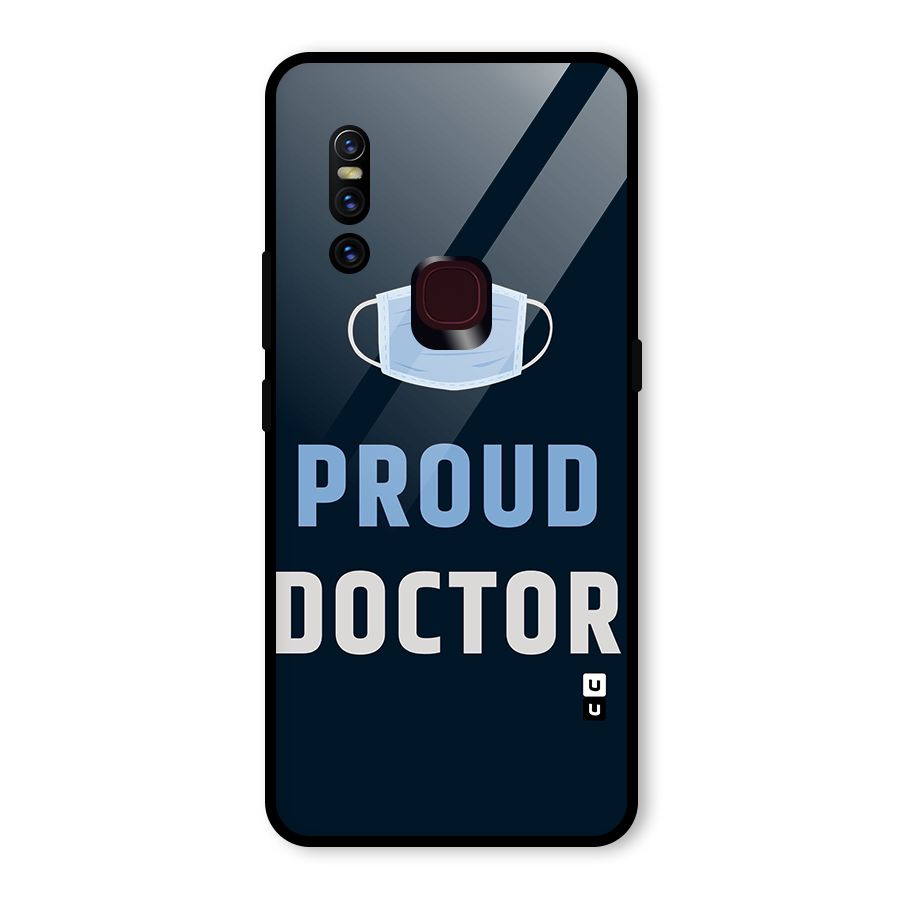 Proud Doctor Glass Back Case for Vivo V15