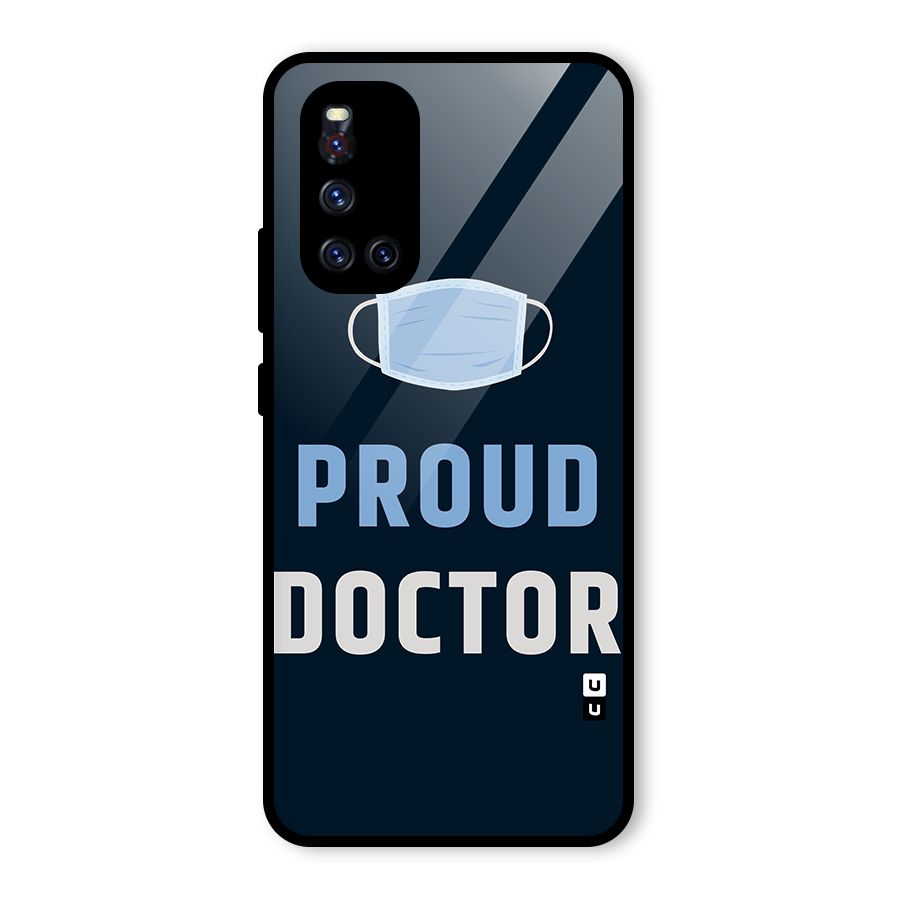 Proud Doctor Glass Back Case for Vivo V19